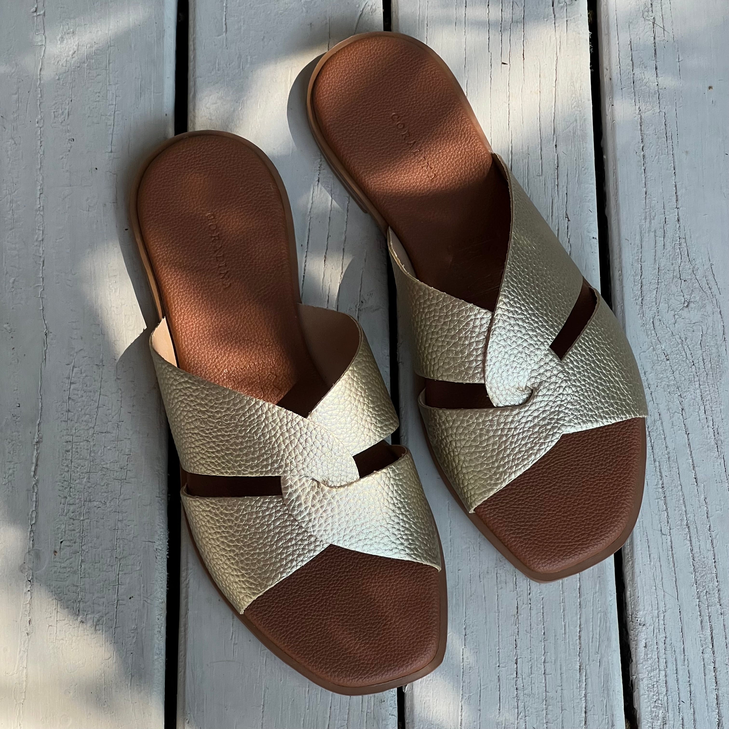 Costa Brava Flat Sandals - Coralina 