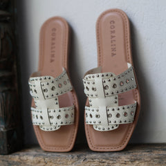 Spell Spirit Flat Sandals - Coralina 