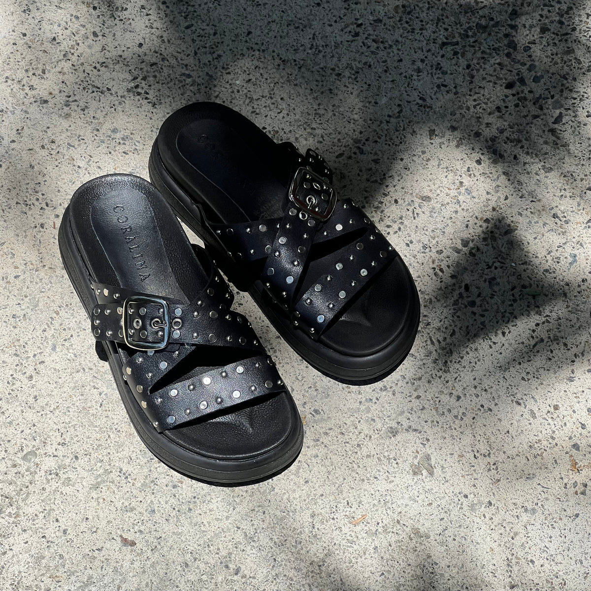 Desert and Sea   flatform Sandals