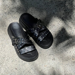 Desert and Sea   flatform Sandals - Coralina 