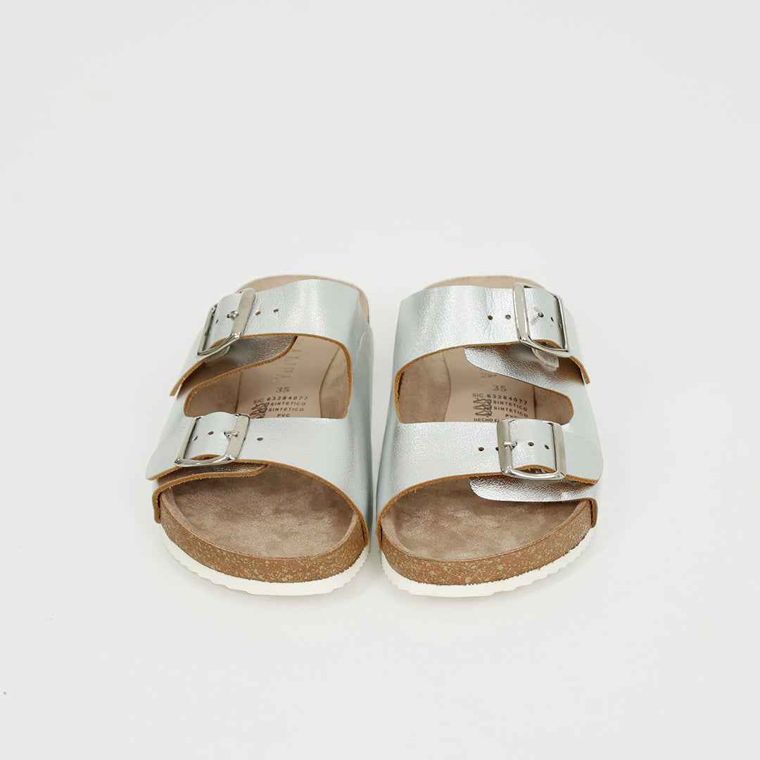 Luna Rosada Flat Sandals - Coralina 