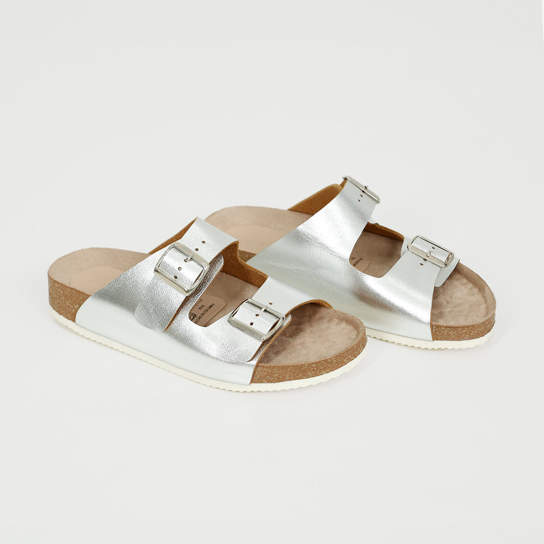 Luna Rosada Flat Sandals - Coralina 