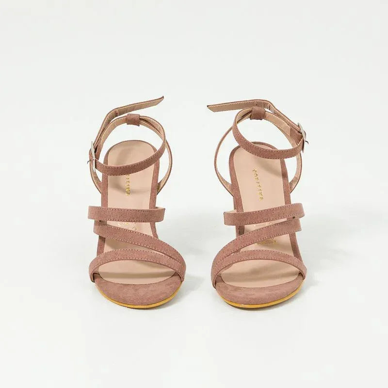 Sand and Sun Heeled Sandals - Coralina 